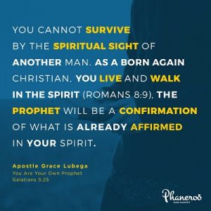 Phaneroo Devotion : You are your own Prophet