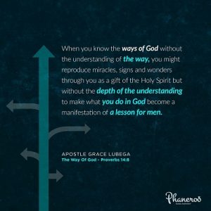 Phaneroo Devotion : The way of the Lord