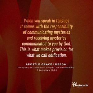 The Mystery of Speaking in Tongues The Responsibility