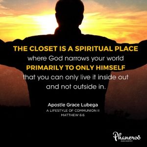 Phaneroo Devotion : A Lifestyle of Communion – 2