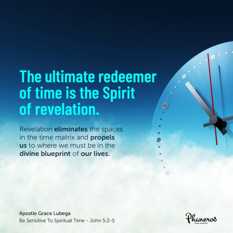 Be Sensitive To Spiritual Time Phaneroo