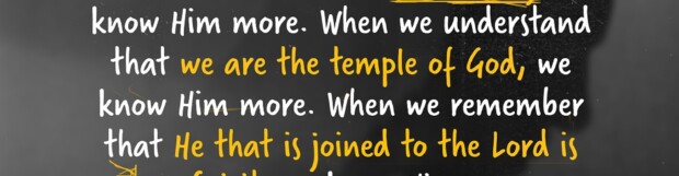 Teaching Men To Know God