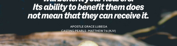 Casting Pearls