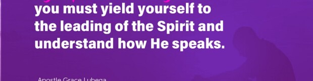 The Things That Position Us: The Leading Of The Holy Spirit