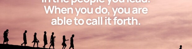 The Mark Of A Great Leader