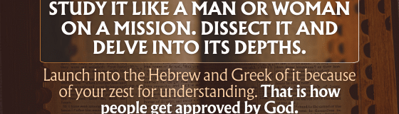 A Student Of The Word