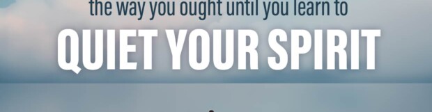 Be Still And Know