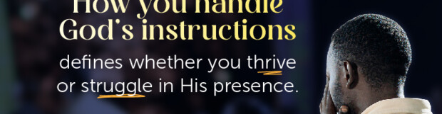 How To Conduct Yourself In The Presence Of God – 5