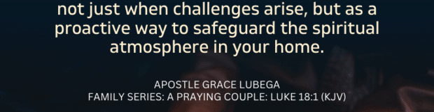 Family Series: A Praying Couple