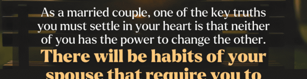 Family Series: Your Spouse’s Weaknesses