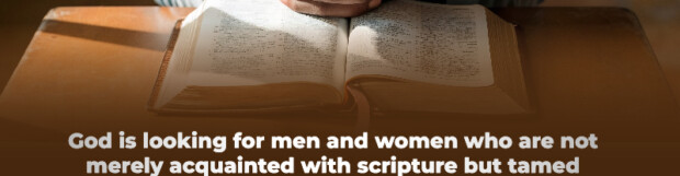 Of Humility: Tamed By The Word