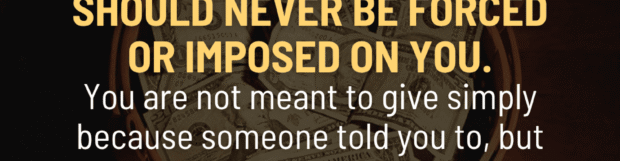 Kingdom Finance Principles: Spirit-Led Giving