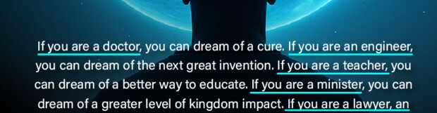 Dreams That Change The World