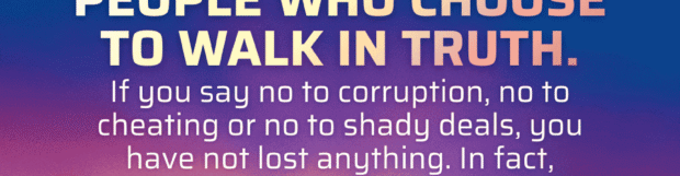 Kingdom Finance Principles: God Rewards Integrity